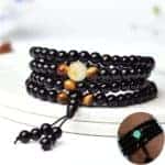Pulsera de dragón en ónix negro