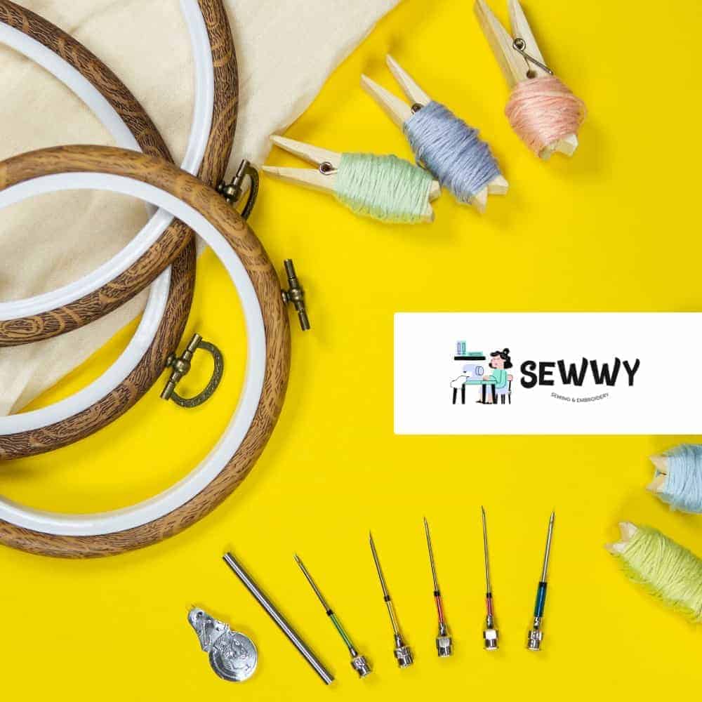 SEWWY®️ Aguja para punto de bordado 3D
