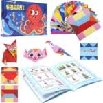 Kit de Papel para hacer Origami de Colores