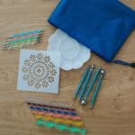 Conjunto de pintura de puntos