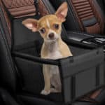 Asiento de coche para perros pequeños