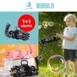 Máquina de burbujas de jabón 1+1 GRATIS BUBBLO®