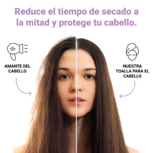 Alternative view of HAIRGLOW® – Toalla Para Cabello de Secado Rápido (1+1 GRATIS)