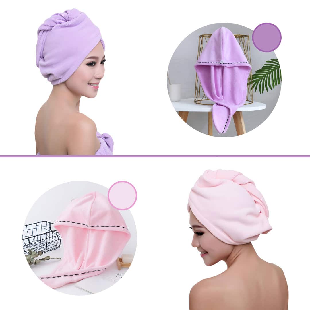 HAIRGLOW® – Toalla Para Cabello de Secado Rápido (1+1 GRATIS) - Imagen 6