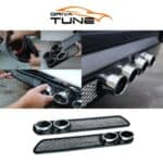 Etiqueta engomada del tubo de escape del coche