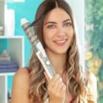Rizador para el cabello espiral de cerámica