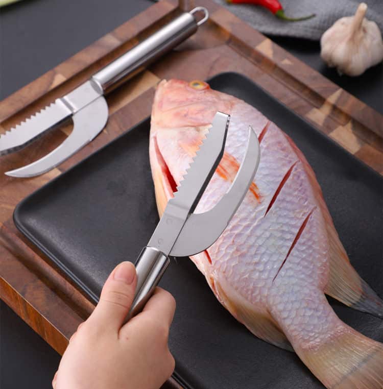 Cuchillo para limpiar y cortar pescado