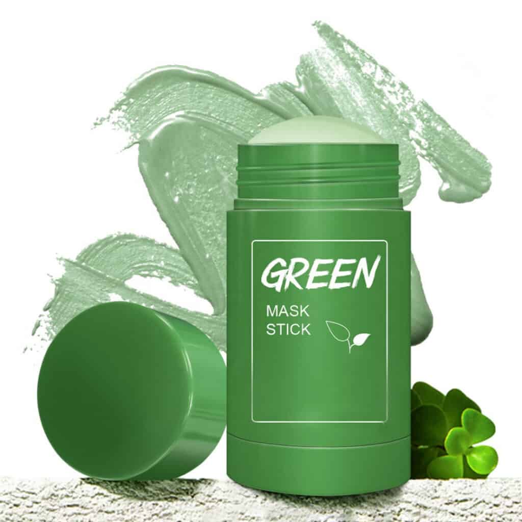 Arcilla de té verde para limpiar la piel