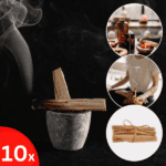 Madera de Palo Santo Natural - 10 palos