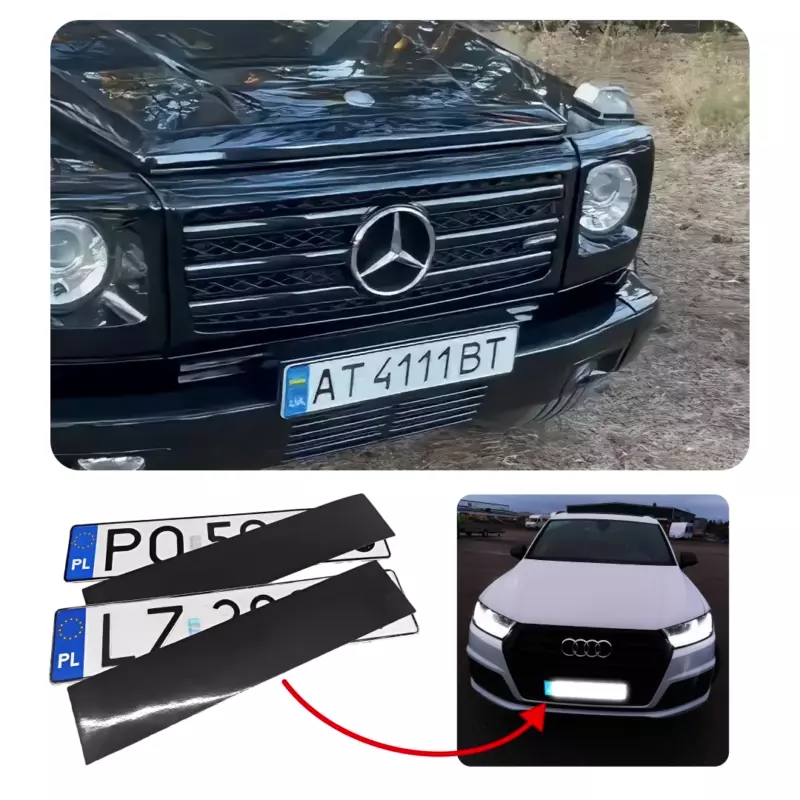 PELÍCULA ANTIRADAR PARA MATRÍCULAS RADARSHIELD™