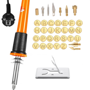 PYROPEN™ LÁPIZ PARA GRABADO EN MADERA CON ALFABETO