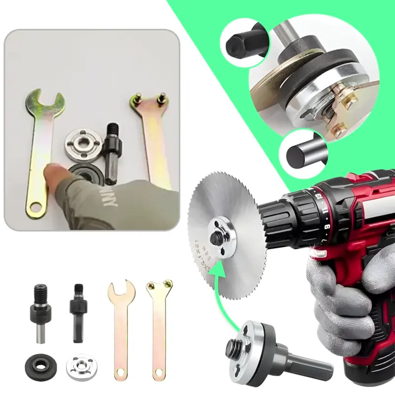 DrillGrinda™ Adaptador para Amoladora Angular para Taladro Eléctrico