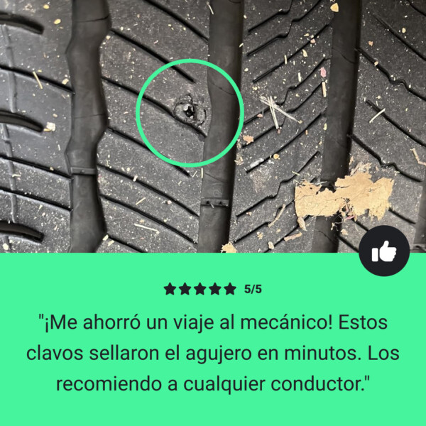 Tirestore™ Clavos para Reparación de Neumáticos – 30 piezas - Imagen 7