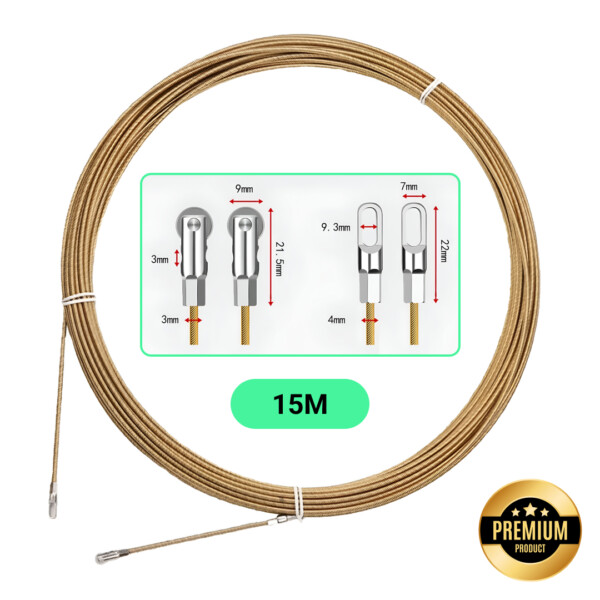 Wirelead™ Herramienta de Pasaje de Cables Eléctricos 15m - Imagen 6