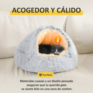 Alternative view of PurrNest - Cama Antiansiedad para Animales