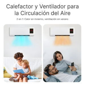 Alternative view of Enchantia – Ventilador con Función Calefacción y Ventilación, Montaje Sin Herramientas