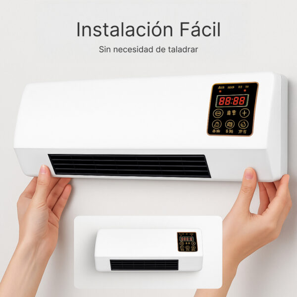 Enchantia – ventilador de enfriamiento y calefacción instalable sin perforar - Imagen 4