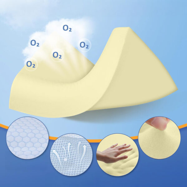 ErgoDream™ - Almohada Ergonómica de Espuma Viscoelástica - Imagen 4