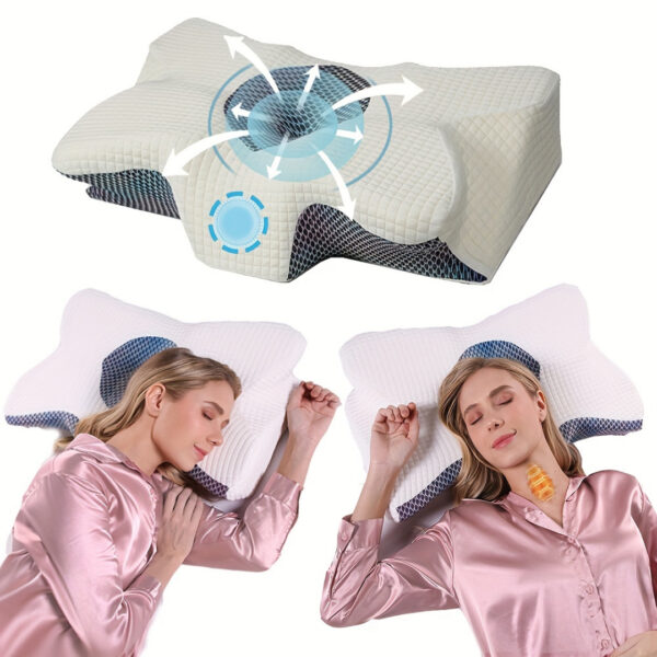 ErgoDream™ - Almohada Ergonómica de Espuma Viscoelástica - Imagen 5