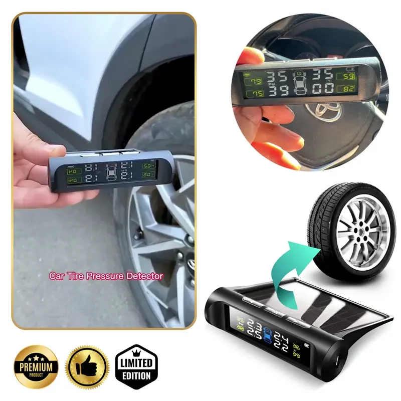 Riboton™ - Sistema de Monitoreo de la Presión de los Neumáticos Solar